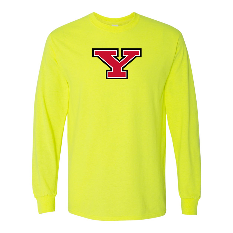 Men's Youngstown State Penguins Gildan Heavy Cotton Long Sleeve T-Shirt